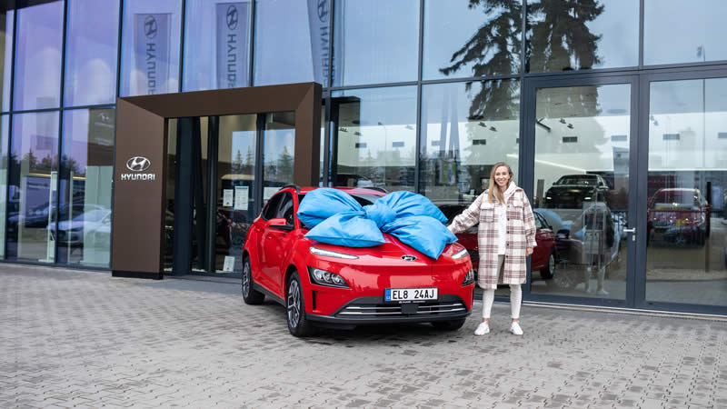 HYUNDAI Kona a Bára Votíková