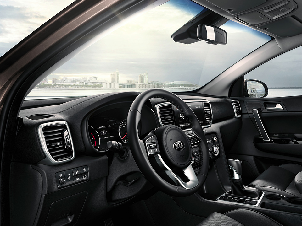 Kia sportage интерьер