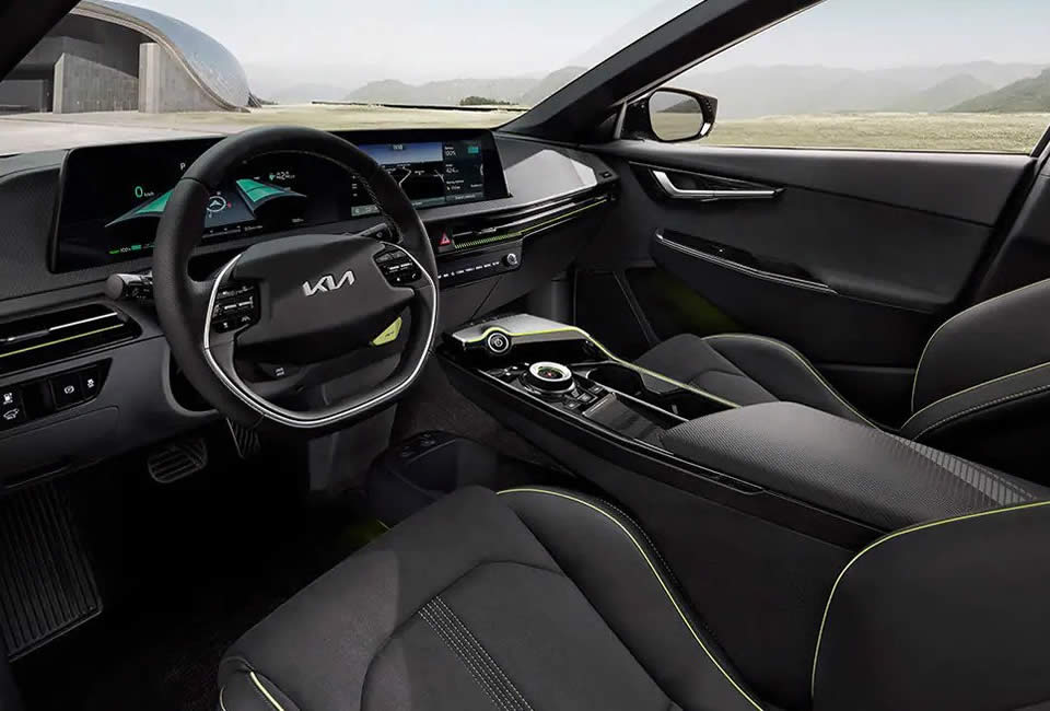Kia EV6 GT - interiér