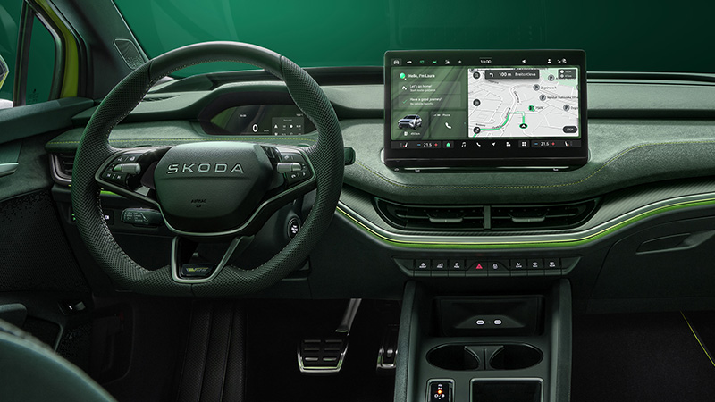 Škoda Elroq RS - Navrženo pro digitální dobu