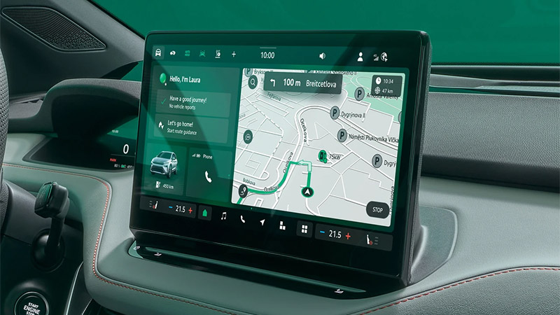 Škoda Elroq RS - Špičkový infotainment