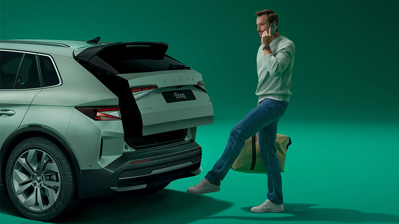 Škoda Elroq RS - Elektrické ovládání pátých dveří