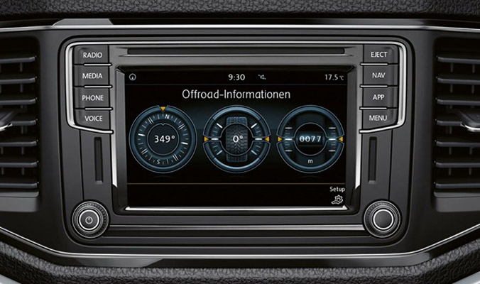 vw amarok celni partie