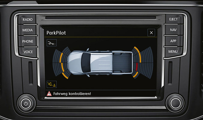 vw amarok celni partie