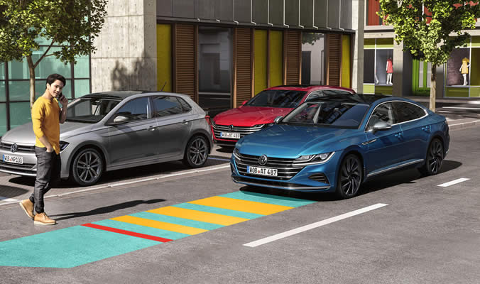 Volkswagen Arteon eHybrid front assist