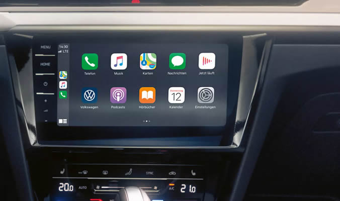 Volkswagen Arteon Shooting Brake eHybrid App connect