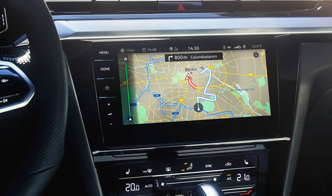 Volkswagen Arteon eHybrid rádia a navigace