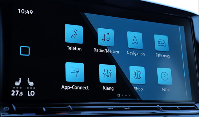 Volkswagen Caddy 2020 - Digitalní přístroje
