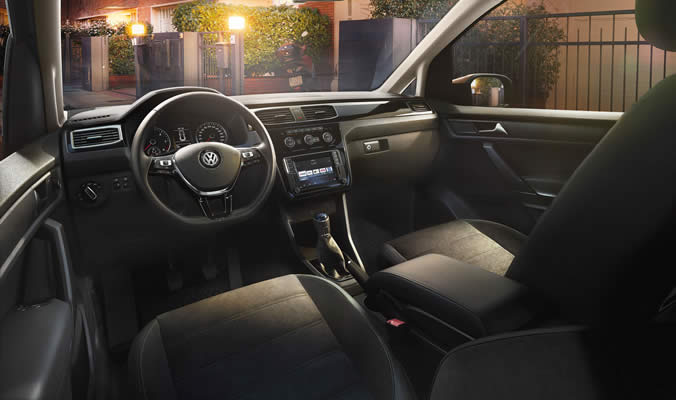 vw caddy alltrack interier sv