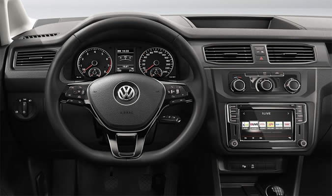 Volkswagen Caddy - Multifunkční volant