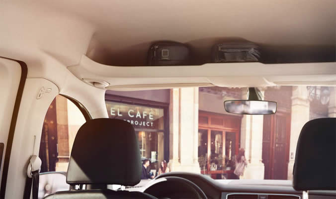 Volkswagen Caddy - Odkládací prostory