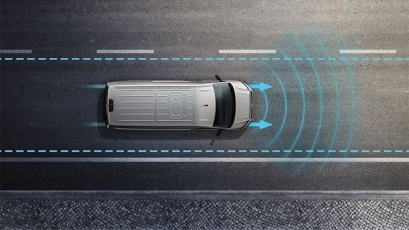 vw california front assist