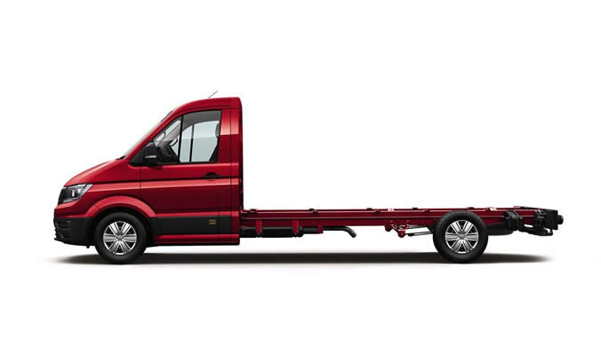 Volkswagen Crafter podvozek - Dlouhý rozvor