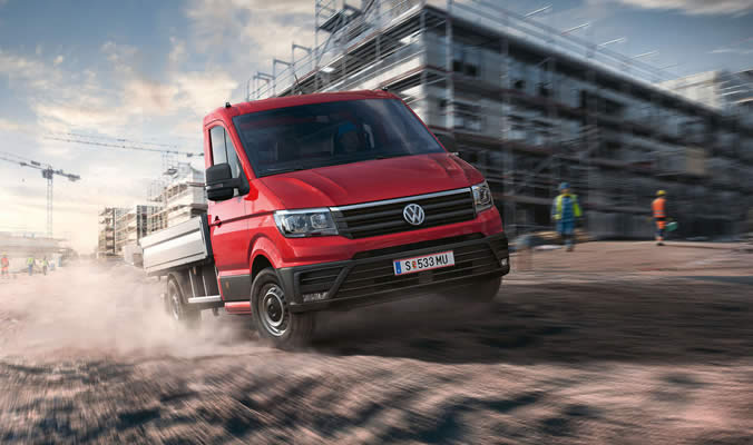 Volkswagen Crafter valník - Jednokabina dlouhý rozvor