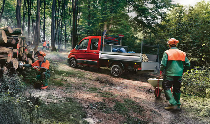 vw crafter valnik exterier