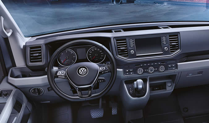 Volkswagen Crafter valník - Rozhraní a přípojky