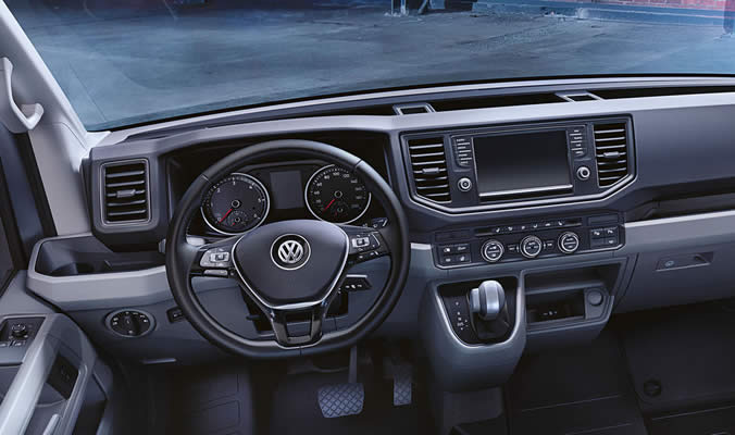 vw crafter valnik rozhrani a pripojky