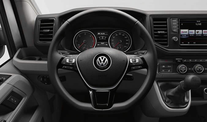 vw crafter valnik volant