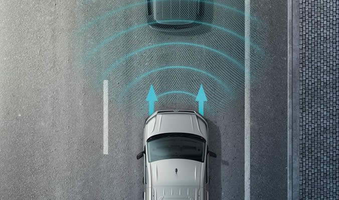 Volkswagen e-Crafter - Front Assist s funkcí City Brake