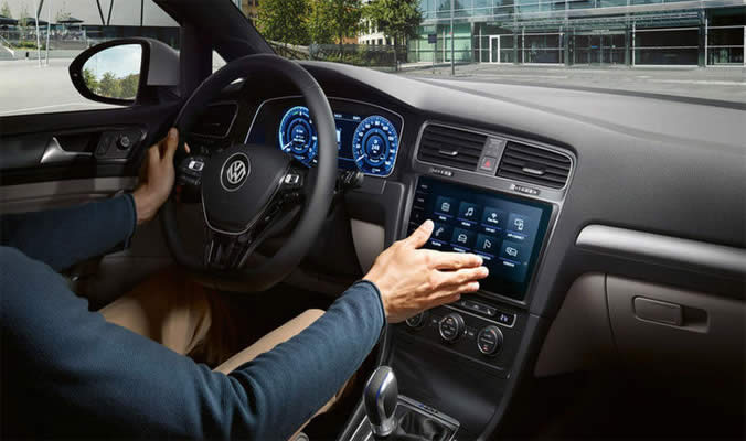 VW e-Golf - navigace