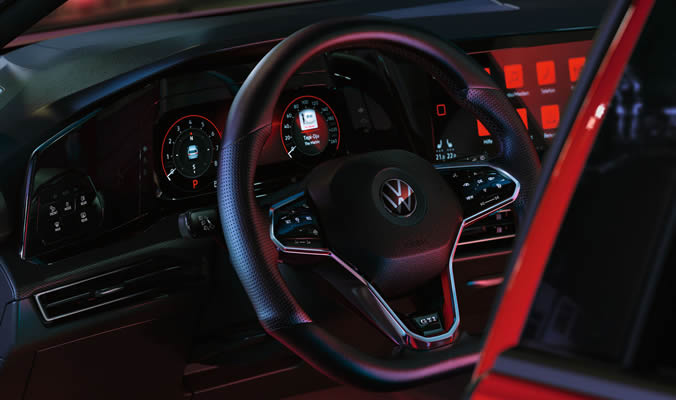 Volkswagen Golf 8 GTI - Multifunkční volant