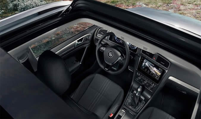 Golf alltrack interier
