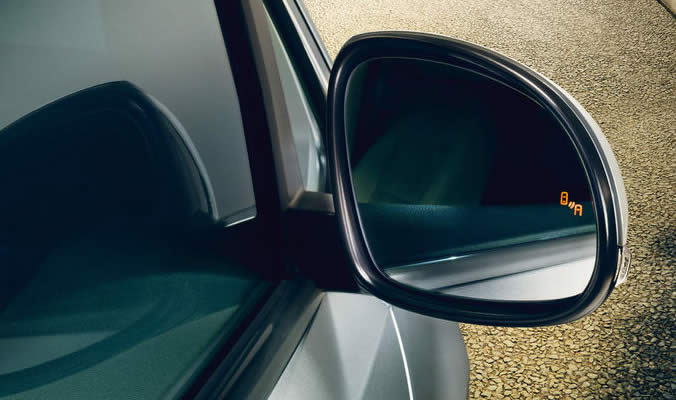 VW Golf GTE - Blind spot senzor