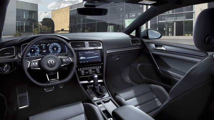 vw golf gte kozena vybava