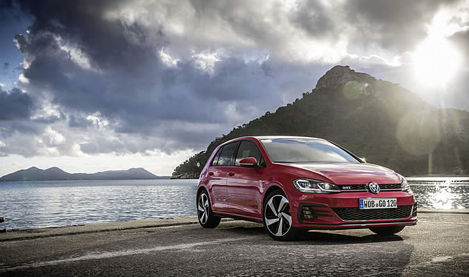 vw golf gti exterier