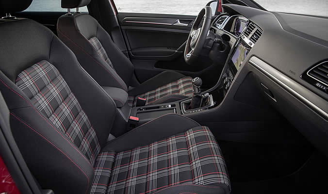 vw golf gti sedadla