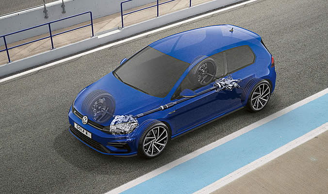 vw golf r 4motion