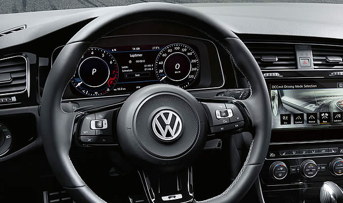 vw golf r dcc