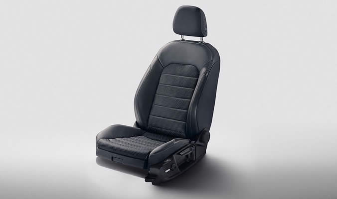 vw golf sportsvan sedadlo ergoactive