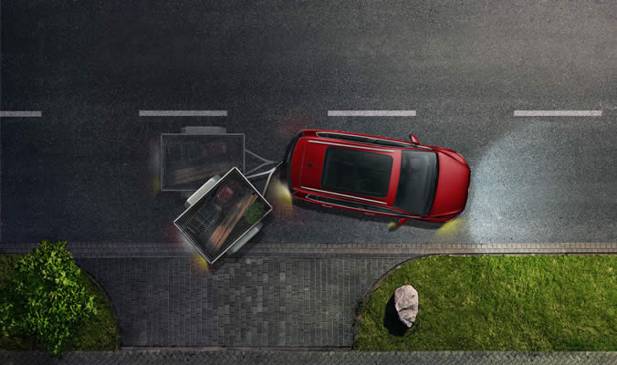 vw golf sportsvan trailer assist
