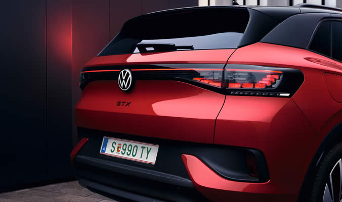 Volkswagen ID.4 GTX - Barevný design exteriéru