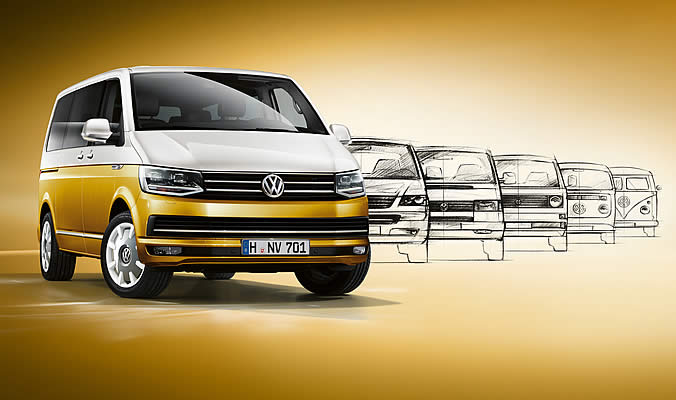 VW Multivan "70 let Bulli" - Exteriér VW Multivan "70 let Bulli" - Exteriér