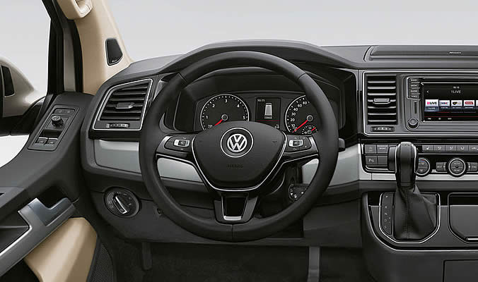 Volkswagen Multivan - Multifunkční volant
