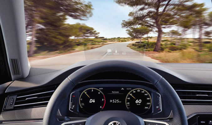 Volkswagen Passat Alltrack - Head-up-Display