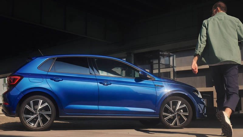 VW Polo exterier z pravého boku