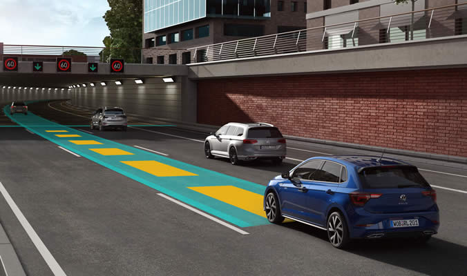 VW Polo Travel Assist