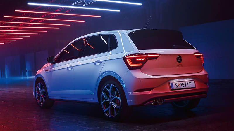 vw polo gti 2021 exterier pohled ze zadu