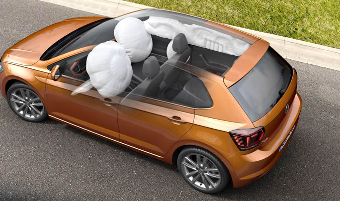 Volkswagen Polo - Hlavový airbag