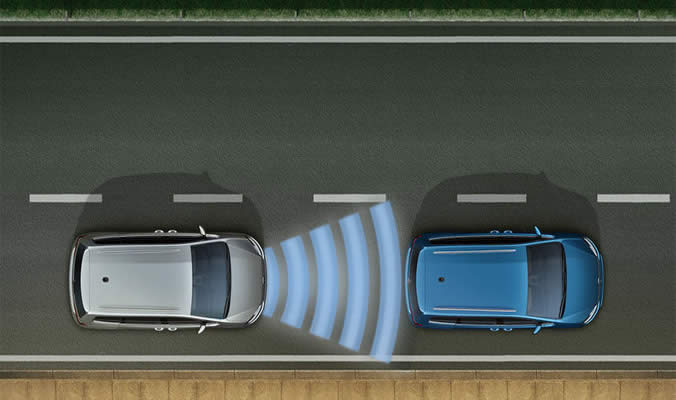 Volkswagen Sharan - ACC Front Assist