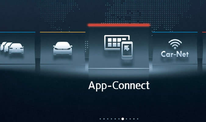 Volkswagen Sharan - App - Connect