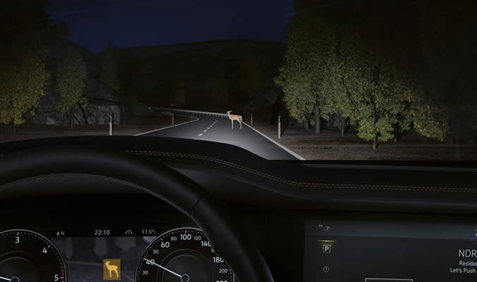 Volkswagen Touareg eHybrid - Systém „Night Vision“