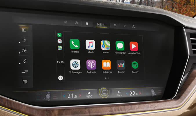 Volkswagen Touareg eHybrid - App-Connect & Media Control