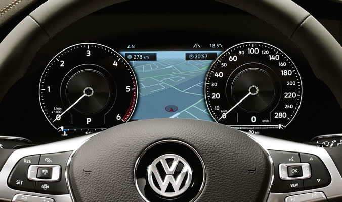 Volkswagen Touareg eHybrid - Digital Cockpit