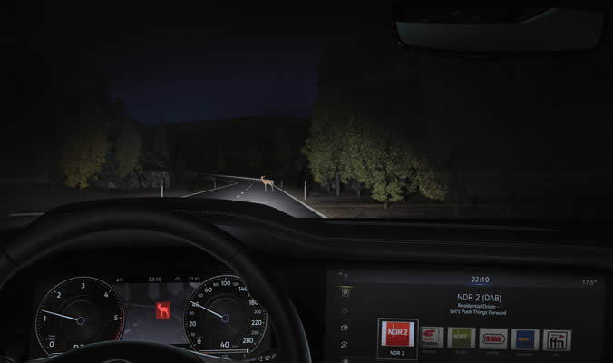 Volkswagen Touareg - Systém „Night Vision“