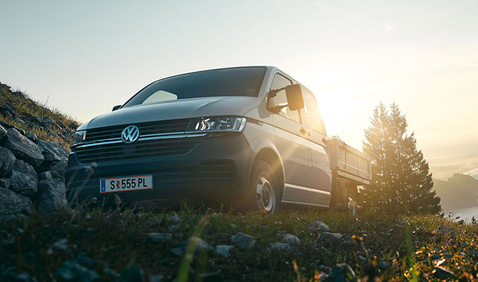 VW Transporter 6.1 podvozek a valník - náročný terén
