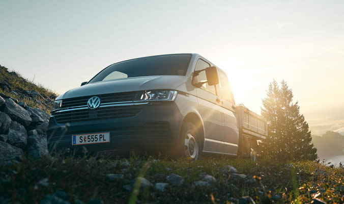 VW Transporter 6.1 podvozek a valník - Náročný terén
